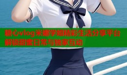 糖心vlog米娜学姐精彩生活分享平台解锁甜蜜日常与独家互动