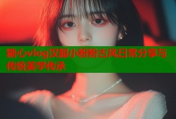 糖心vlog汉服小粉粉古风日常分享与传统美学传承