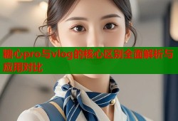 糖心pro与vlog的核心区别全面解析与应用对比