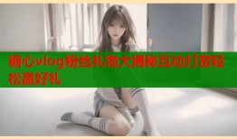 糖心vlog粉丝礼物大揭秘互动打赏轻松赢好礼