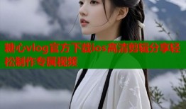 糖心vlog官方下载ios高清剪辑分享轻松制作专属视频