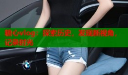 糖心vlog：探索历史，发现新视角，记录时光