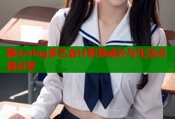 糖心vlog多乙会计职场成长与生活点滴分享