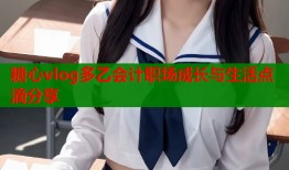 糖心vlog多乙会计职场成长与生活点滴分享