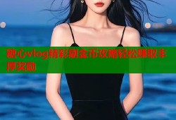 糖心vlog精彩刷金币攻略轻松赚取丰厚奖励