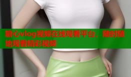 糖心vlog视频在线观看平台，随时随地观看精彩视频