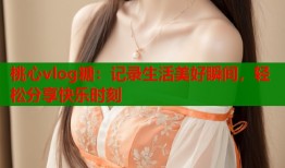 桃心vlog糖：记录生活美好瞬间，轻松分享快乐时刻