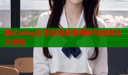 糖心vlog右手纹身故事揭秘与独特设计赏析