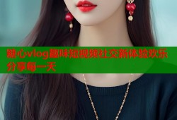 糖心vlog趣味短视频社交新体验欢乐分享每一天