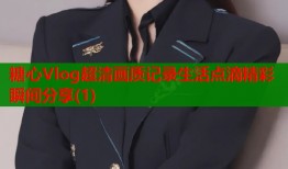 糖心Vlog超清画质记录生活点滴精彩瞬间分享(1)