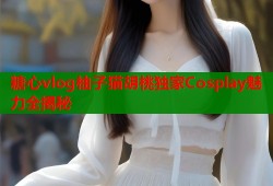 糖心vlog柚子猫胡桃独家Cosplay魅力全揭秘