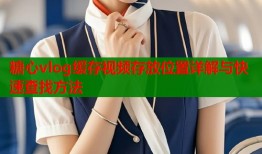 糖心vlog缓存视频存放位置详解与快速查找方法