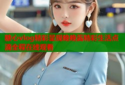 糖心vlog精彩呈现晚晚酱精彩生活点滴全程在线观看