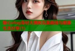 糖心vlog身材大揭秘完美曲线与健康生活分享(1)