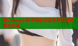 糖心vlog小包子精彩内容免费在线观看全纪录