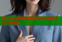 糖心vlog同城短视频分享平台精彩生活一键发现
