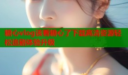糖心vlog该看糖心了下载高清资源轻松追剧体验升级
