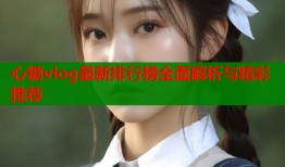 心糖vlog最新排行榜全面解析与精彩推荐
