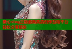 糖心vlog正版最新高清创作互动平台轻松分享精彩