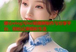 糖心vlog污iso短视频制作与分享平台，轻松记录精彩生活