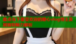 盘点当下最受欢迎的糖心vlog博主及其独特魅力解析
