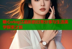 糖心vlog江疏影的日常分享与生活美学探索之旅