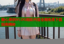 糖心原创VLOG精彩内容全网免费下载指南揭秘