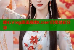 糖心Vlog甜美露脸Coser日常精彩分享