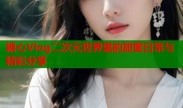 糖心Vlog二次元世界里的甜蜜日常与精彩分享