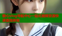 糖心vlog导航中心一站式视频资源快速查找体验