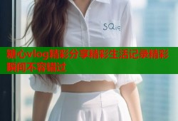 糖心vlog精彩分享精彩生活记录精彩瞬间不容错过