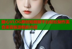 糖心VLOG原创短视频平台轻松制作美食美容旅游精彩内容