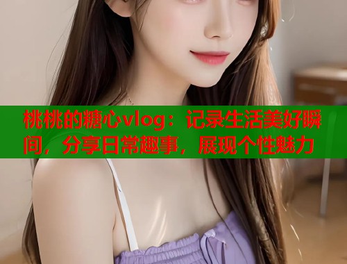 桃桃的糖心vlog：记录生活美好瞬间，分享日常趣事，展现个性魅力
