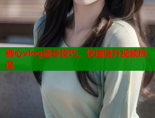 糖心vlog刷号技巧，快速提升视频热度
