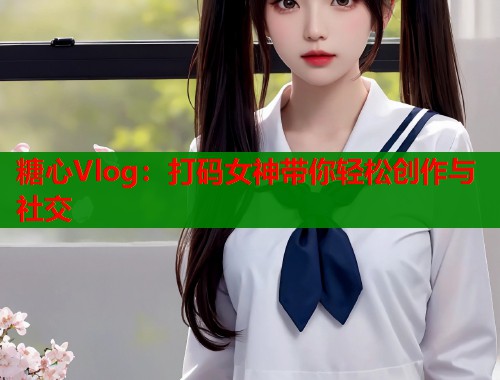 糖心Vlog：打码女神带你轻松创作与社交