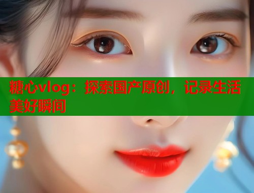 糖心vlog：探索国产原创，记录生活美好瞬间