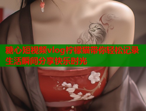 糖心短视频vlog柠檬猫带你轻松记录生活瞬间分享快乐时光