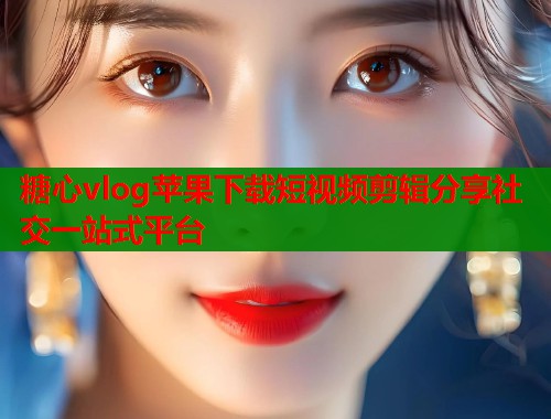 糖心vlog苹果下载短视频剪辑分享社交一站式平台