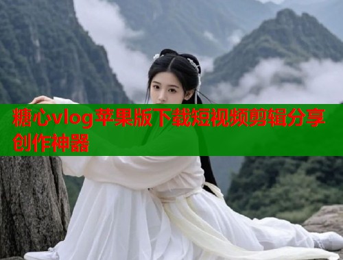 糖心vlog苹果版下载短视频剪辑分享创作神器
