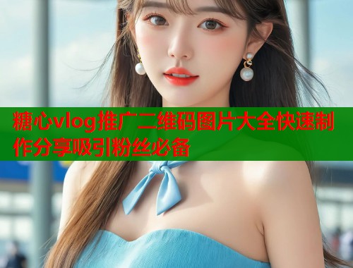 糖心vlog推广二维码图片大全快速制作分享吸引粉丝必备