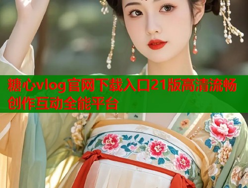 糖心vlog官网下载入口21版高清流畅创作互动全能平台