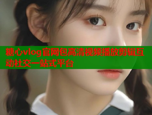 糖心vlog官网包高清视频播放剪辑互动社交一站式平台