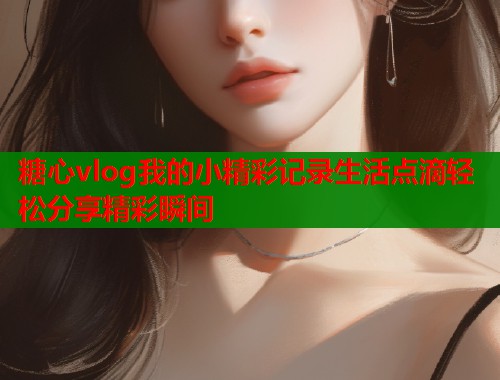 糖心vlog我的小精彩记录生活点滴轻松分享精彩瞬间