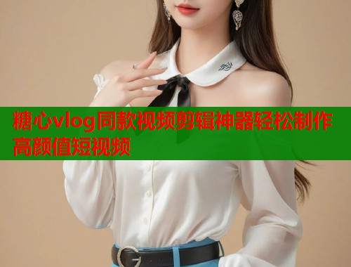 糖心vlog同款视频剪辑神器轻松制作高颜值短视频