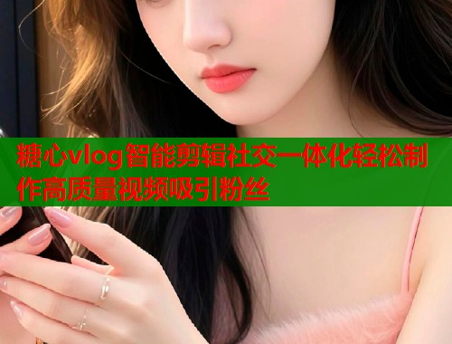 糖心vlog智能剪辑社交一体化轻松制作高质量视频吸引粉丝