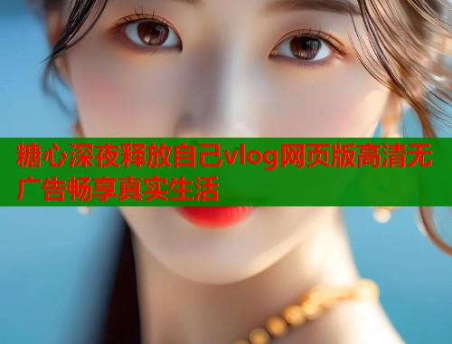 糖心深夜释放自己vlog网页版高清无广告畅享真实生活