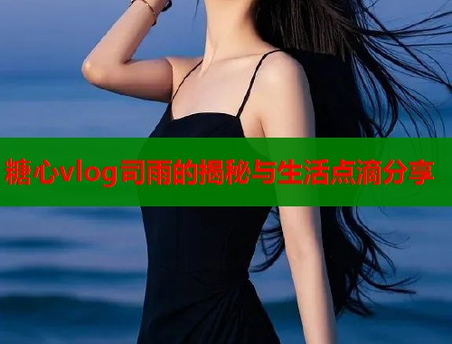 糖心vlog司雨的揭秘与生活点滴分享