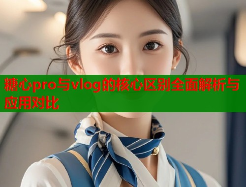糖心pro与vlog的核心区别全面解析与应用对比