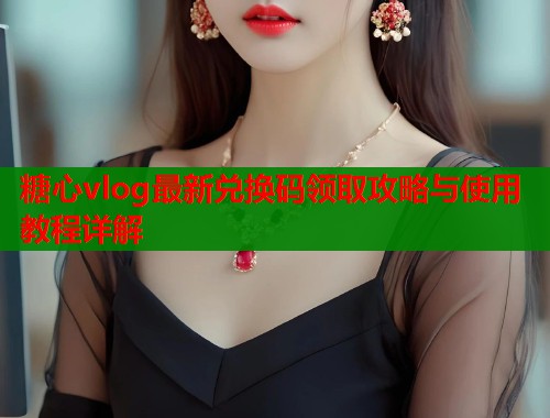 糖心vlog最新兑换码领取攻略与使用教程详解