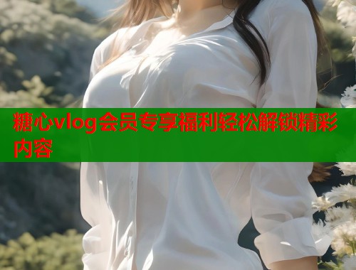 糖心vlog会员专享福利轻松解锁精彩内容